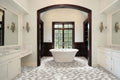 Bellagio Blend Elongated Hexagon Marble Mosaic — clean product view