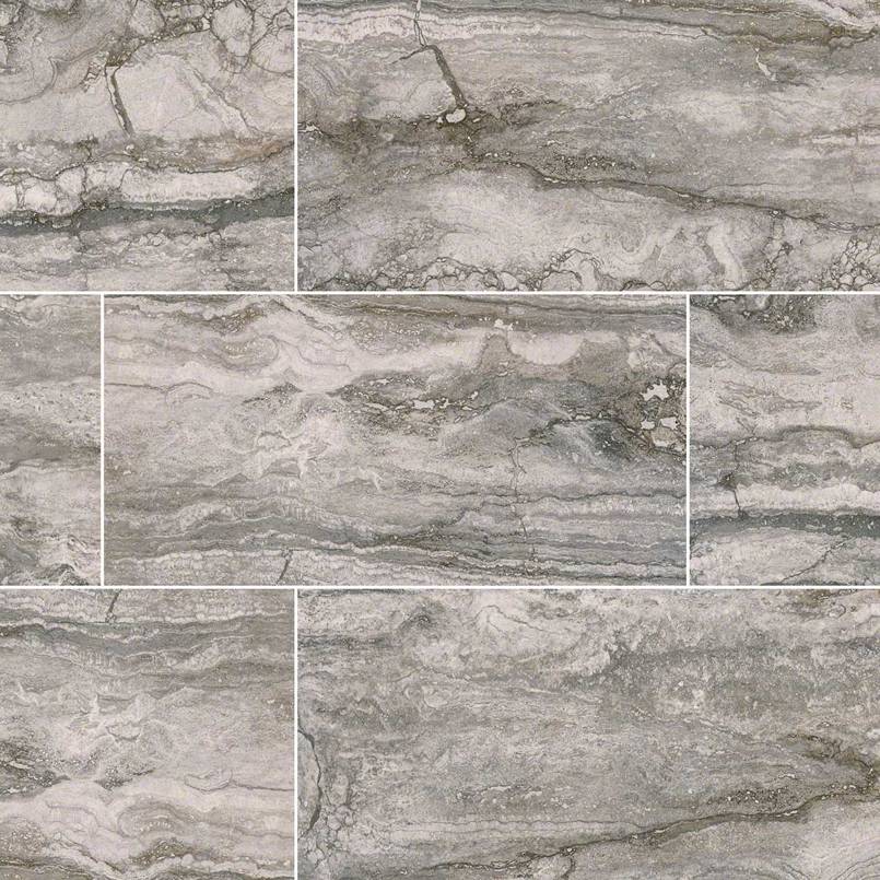 Bernini Porcelain Tile — clean product view — color Carbone