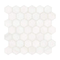 Bianco Dolomite 2-inch Hexagon Polished Marble Mosaic — clean product view