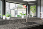 Bianco Frost Granite Slab — room scene