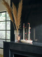 Black Soapstone Slab — room scene