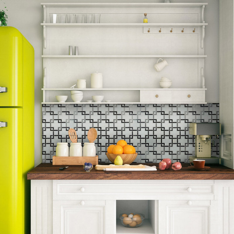 Blanco Lynx Marble Mosaic product view