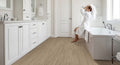 Wilmont 7x48 Glue-Down Luxury Vinyl Plank — installed room view — color Bleached Elm