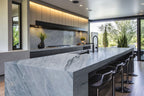 Blue Fusion Quartzite Slab — room scene