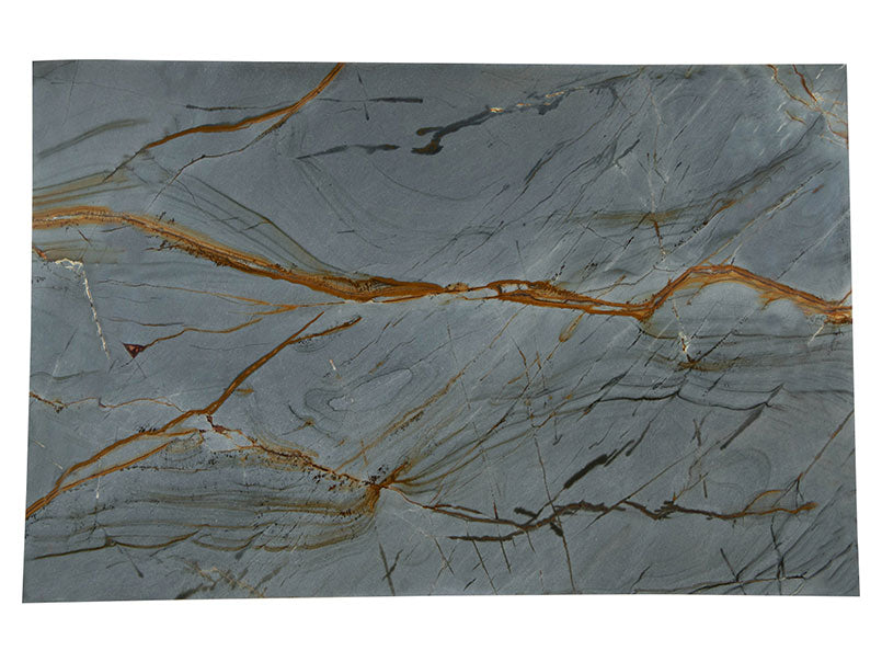 Blue Roma Quartzite Slab — representative full slab
