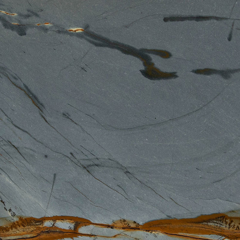 Blue Roma Quartzite Slab — detail
