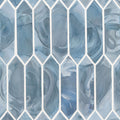Blue Shimmer Picket Glass Mosaic — clean product view — color Shimmer