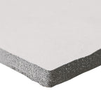 Brickstone Porcelain Brick Tile — close-up texture view — color White, size 2x10