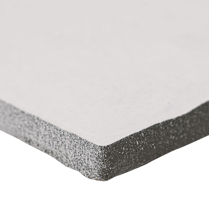 Brickstone Porcelain Brick Tile — close-up texture view — color White, size 2x10