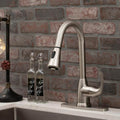 Single-Handle Kitchen Faucet 803 Brushed Nickel product view