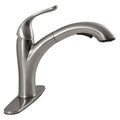Single-Handle Kitchen Faucet 804 Brushed Nickel product view