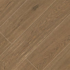 Cabana Wood-Look Porcelain Tile — isometric scale view — color Honey
