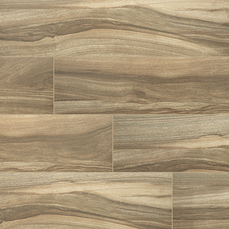 Aspenwood Wood-Look Porcelain Tile — clean product view — color Café