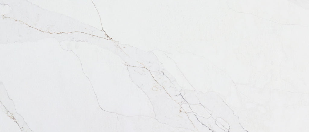 Calacatta Abezzo quartz — close up