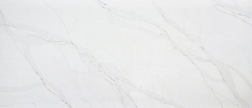 Calacatta Abezzo quartz — slab