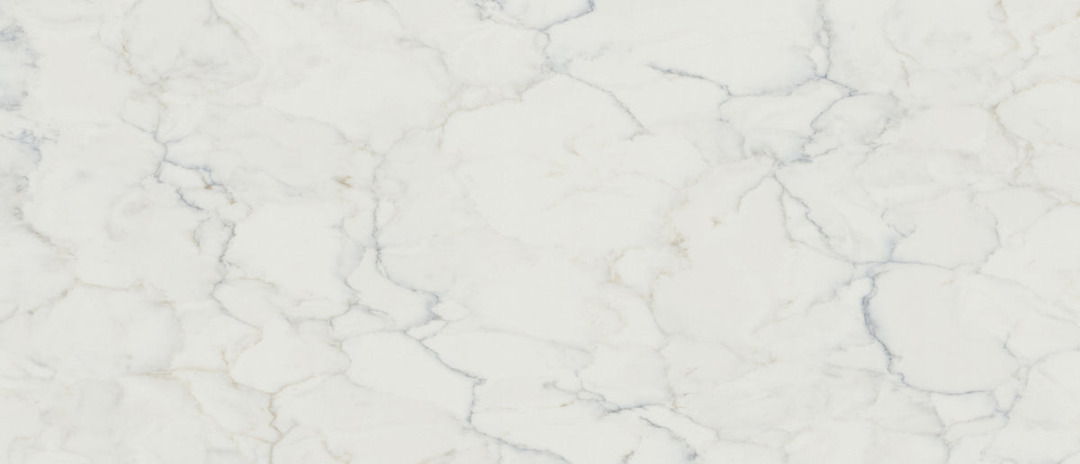 Calacatta Azulean quartz — close up