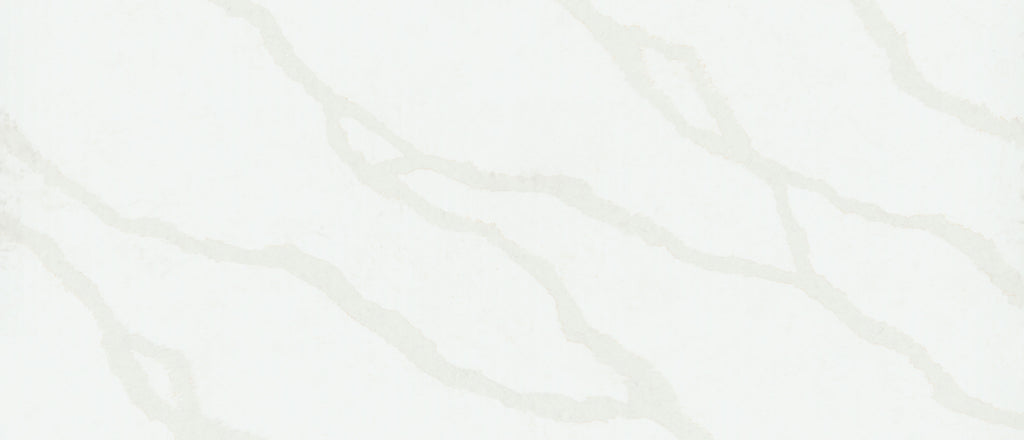Calacatta Belaros quartz — slab