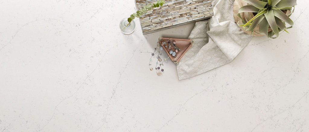 Calacatta Botanica quartz — vignette