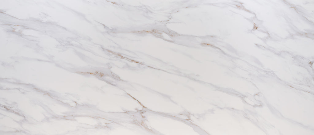 Calacatta Castana quartz — slab