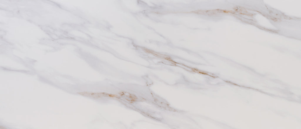 Calacatta Castana quartz — close up