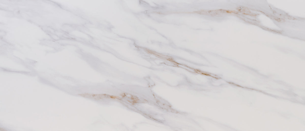 Calacatta Castana quartz — close up