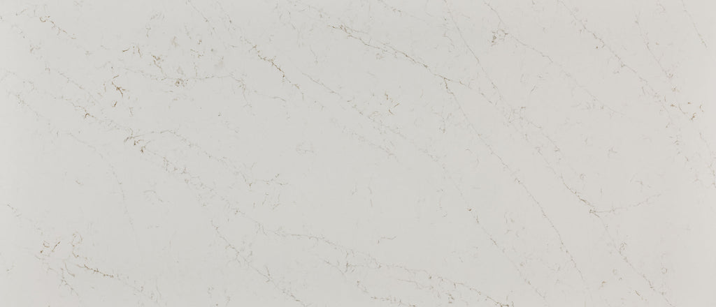 Calacatta Delios quartz — slab