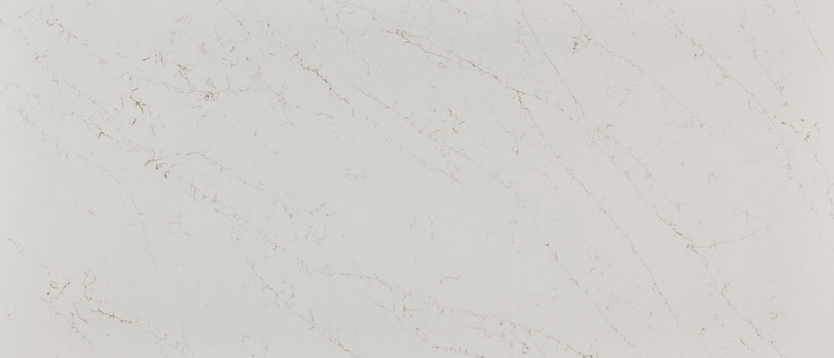 Calacatta Delios quartz — slab