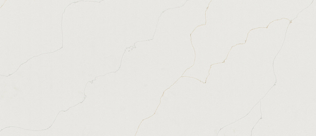 Calacatta Duolina quartz — close up