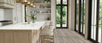 Calacatta Elysio countertop room inspiration; installation shown is illustrative