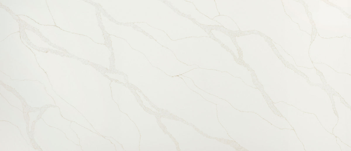 Calacatta Elysio quartz — slab