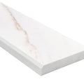 Calacatta Gold Double Beveled Engineered Marble Threshold — clean product view — color Calacatta Gold