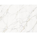 Calacatta Golden Mist AquaLume Porcelain Panel Set — clean product view — color White-cool with golden and beige veining