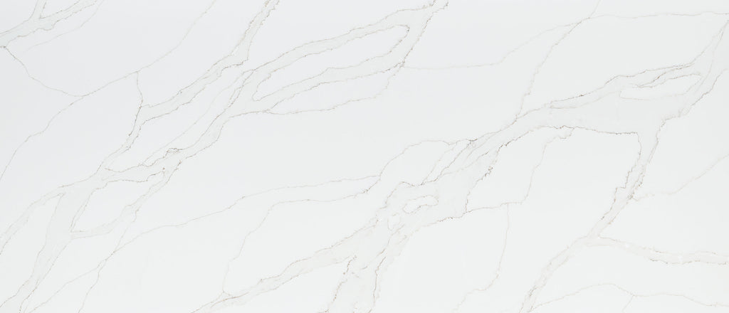 Calacatta Izaro quartz — slab