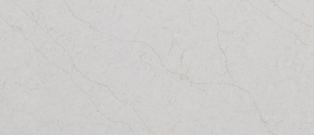 Calacatta Karmelo quartz — close up