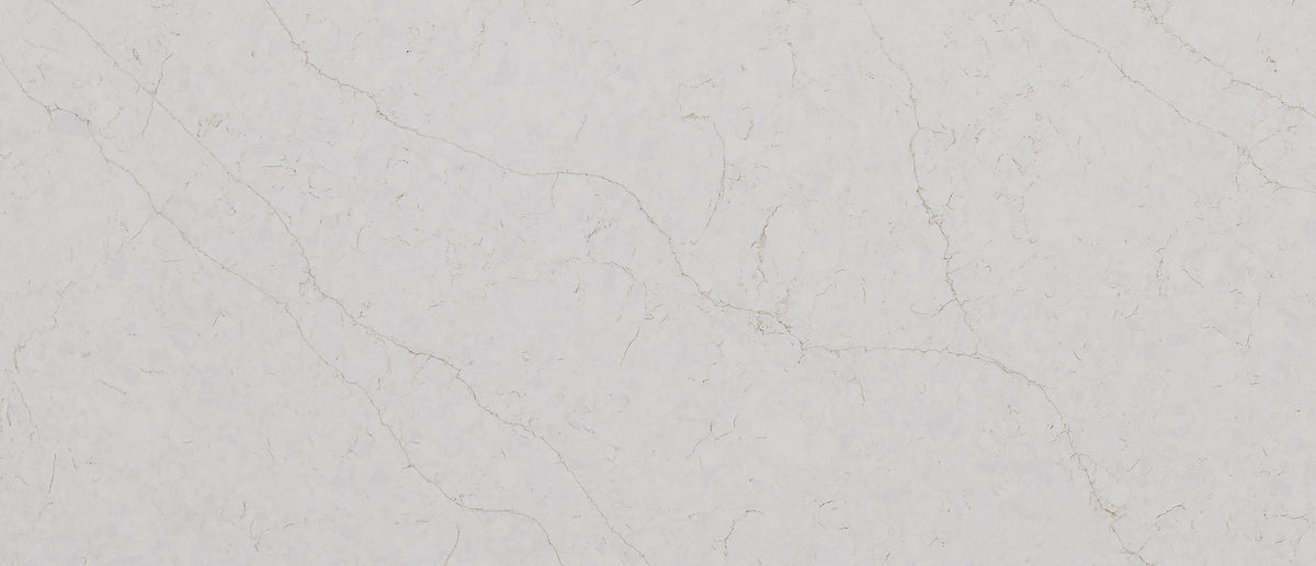 Calacatta Karmelo quartz — close up