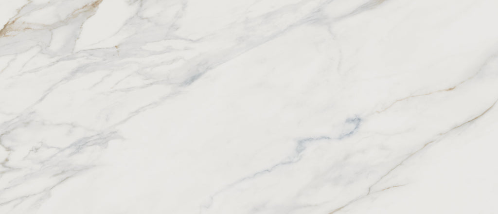 Calacatta Lapiza quartz — close up