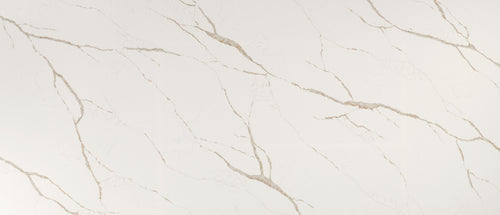 Calacatta Laza Oro quartz — slab