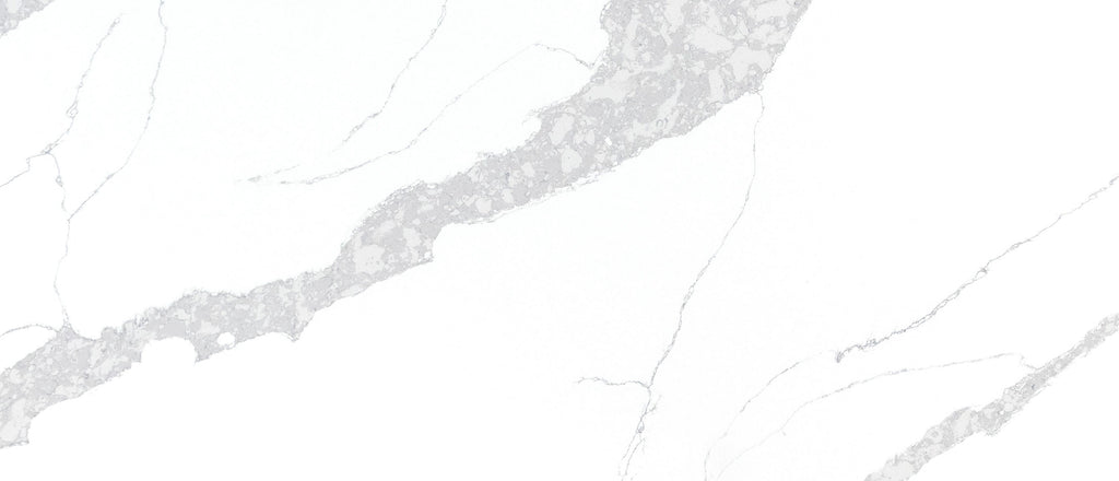 Calacatta Leon quartz — close up