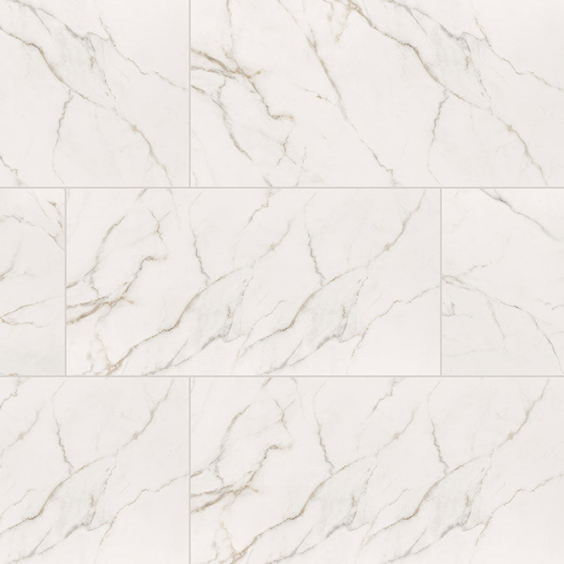 Kaya Calacatta Lucca Field Tile, supplier illustration (NKAYCALLUC1224P)