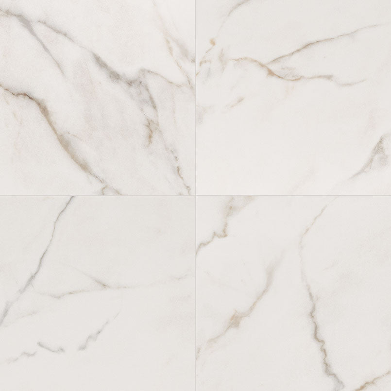 Kaya Calacatta Lucca Field Tile, supplier illustration (NKAYCALLUC2424)