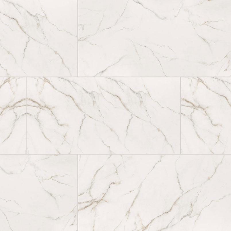Kaya Calacatta Lucca Field Tile, supplier illustration (NKAYCALLUC2448P)