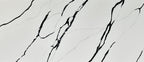 Calacatta Lumanyx quartz — slab