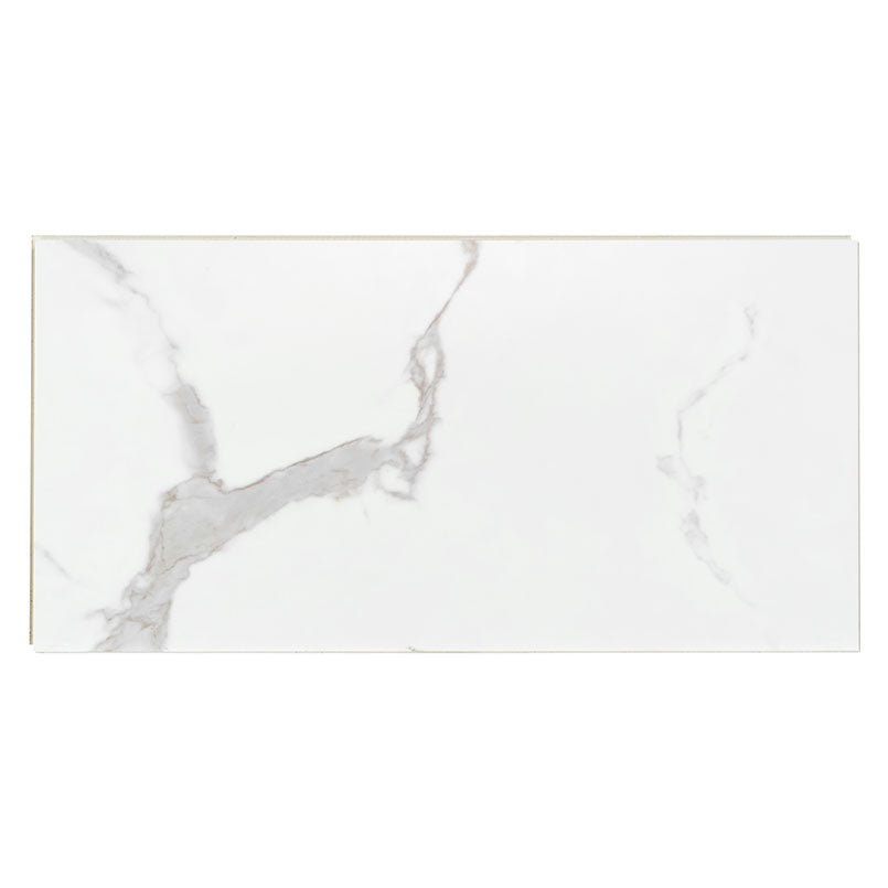 Trecento 12x24 5mm Stone-Look Rigid-Core Luxury Vinyl Tile — clean product view — color Calacatta Marbello