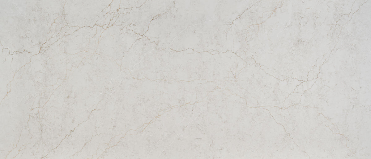 Calacatta Miraggio Cove quartz — slab