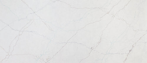 Calacatta Miraggio Seaglass quartz — slab