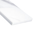 Calacatta Nowy Single Beveled Engineered Marble Threshold — clean product view — color Calacatta Nowy