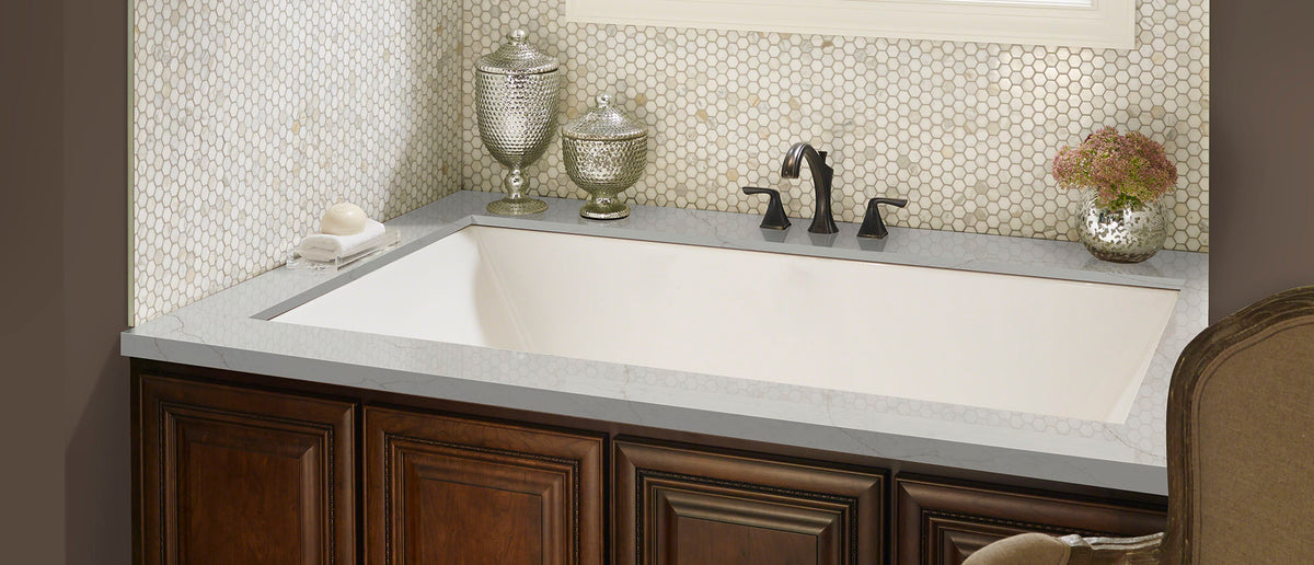Calacatta Prado quartz — room scene