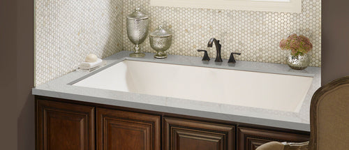 Calacatta Prado quartz — room scene