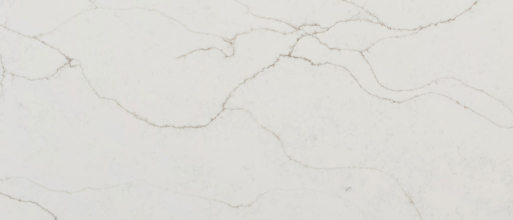 Calacatta Prado quartz — close up