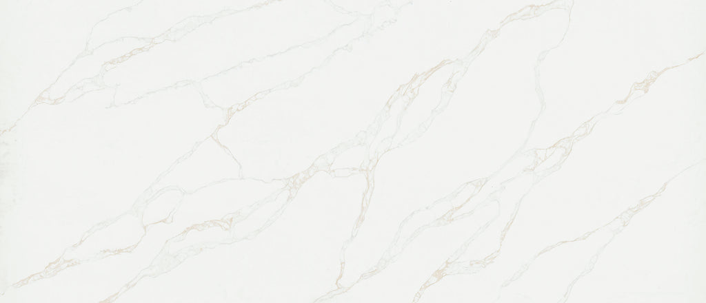 Calacatta Rivessa quartz — slab